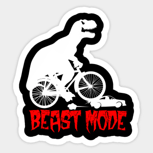 T-Rex cardio funny Sticker